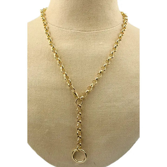 Gold Y-Necklace