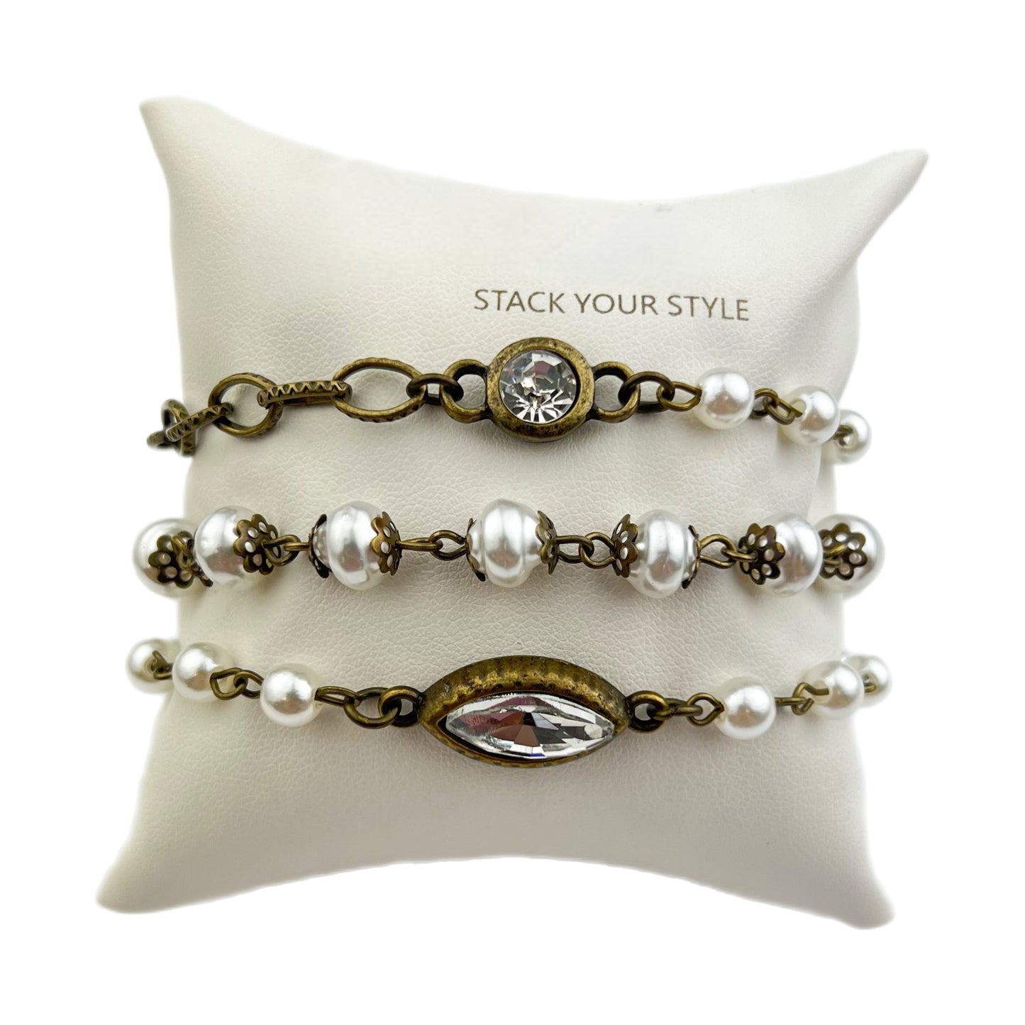 Cadence Pearl Bracelet Set