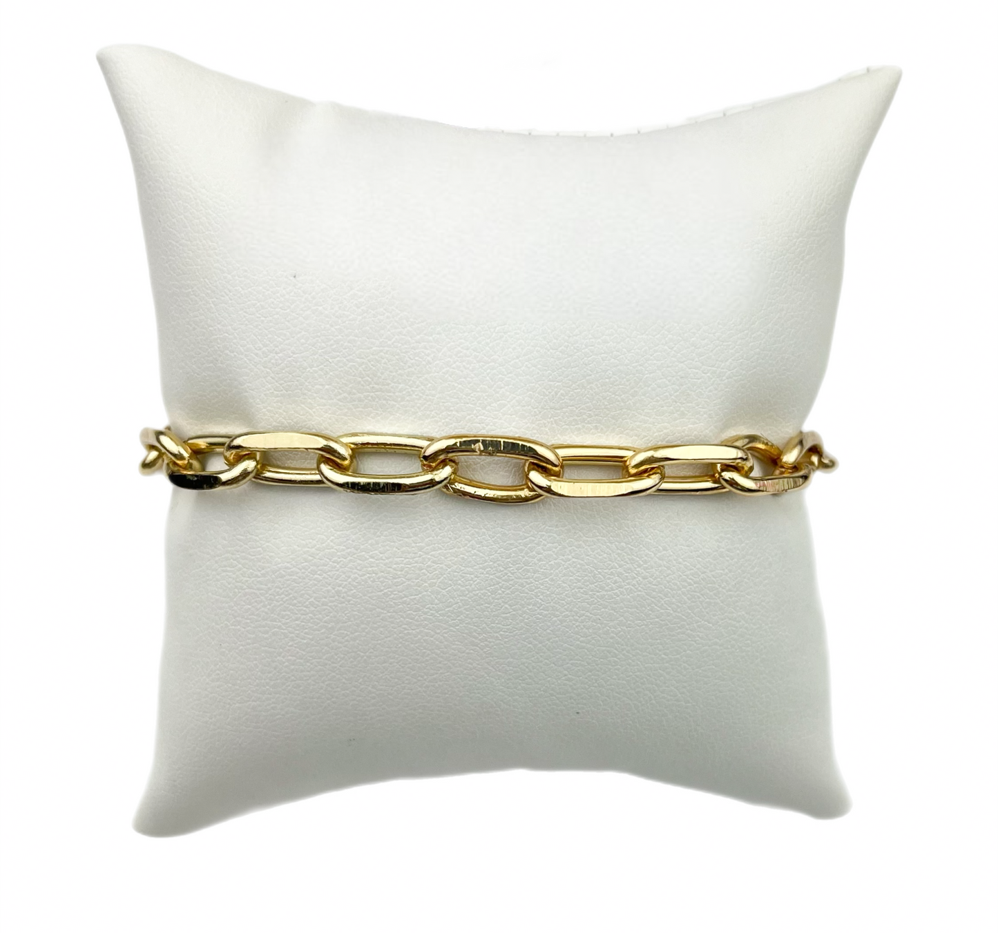 Gold Link Chain Bracelet (Case of 3)
