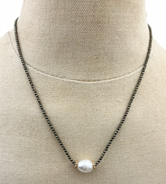 HM Choker with Pearl