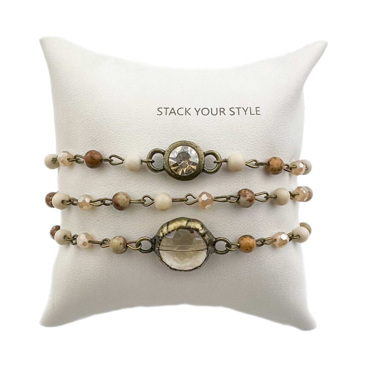 Delilah Sunrise Jasper Bracelet Set