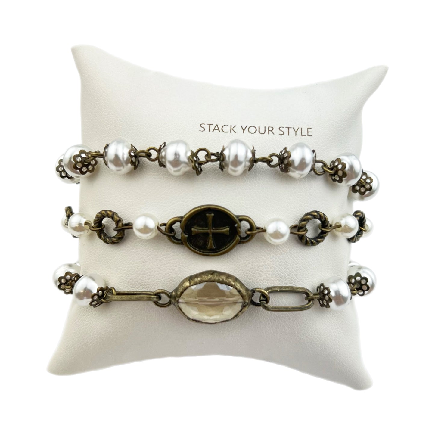 Cassidy Pearl Bracelet Set