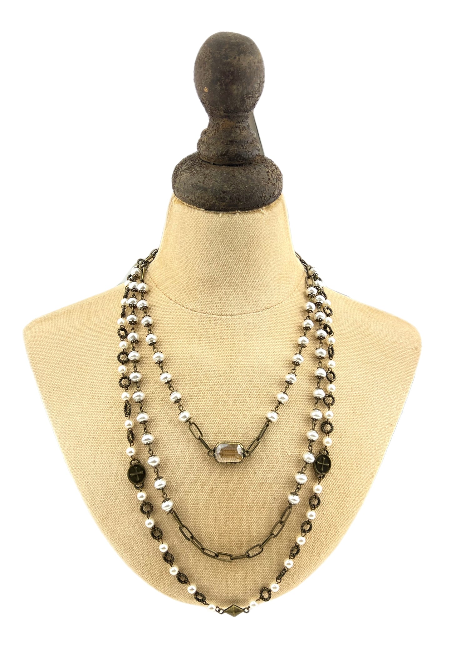 Chloe Pearl Necklace Set