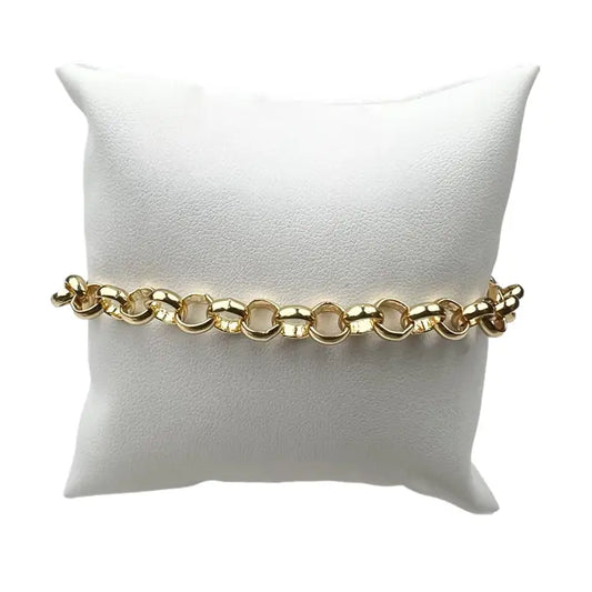 Gold Link Chain Bracelet (Case of 3)