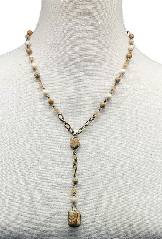 Jasper Necklace #3088 (Case of 3)