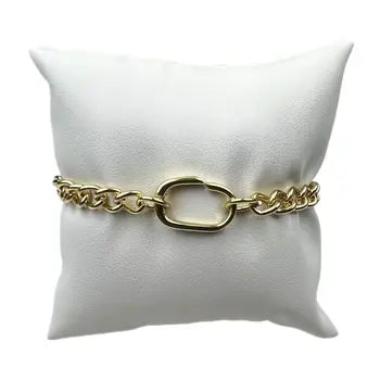 Gold Link Chain Bracelet