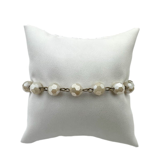 Ivory Crystal Bracelet