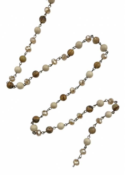 Sunrise Jasper Bead Chain (1FT)