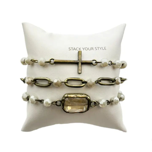 Ivory Bracelet Set