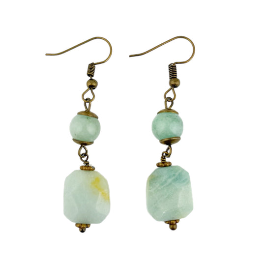 Amazonite Earring