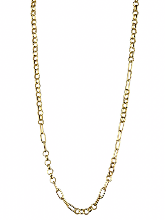 Designer Gold Link Chain 22"