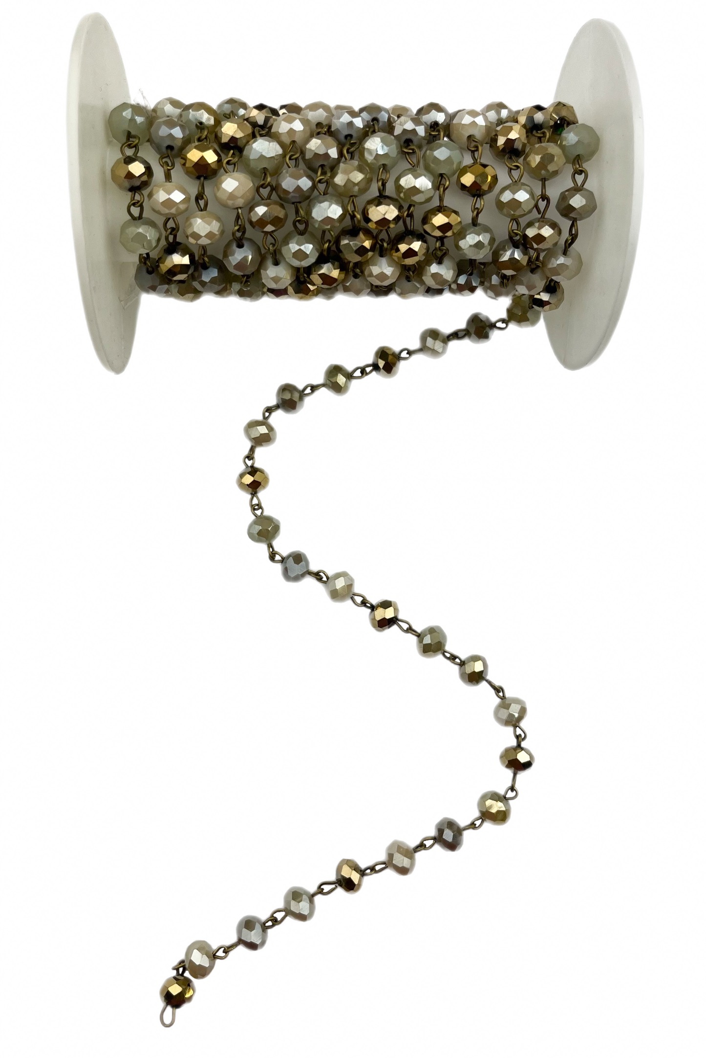 Lime Meringue Bead Chain (1FT)