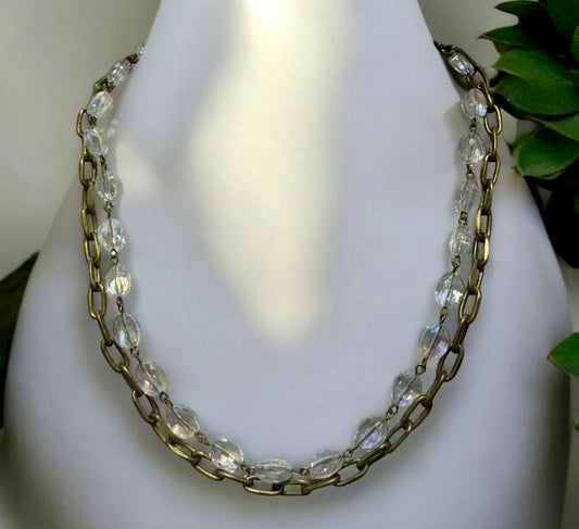 Multi strand, 20 inch necklace 202 (Case of 3)