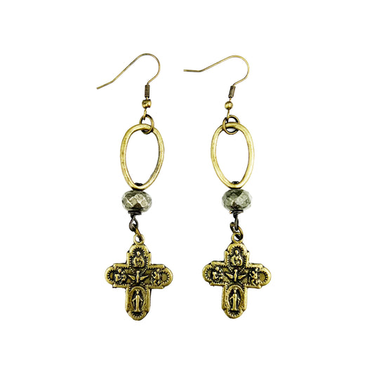 ER151 Pyrite and Cross