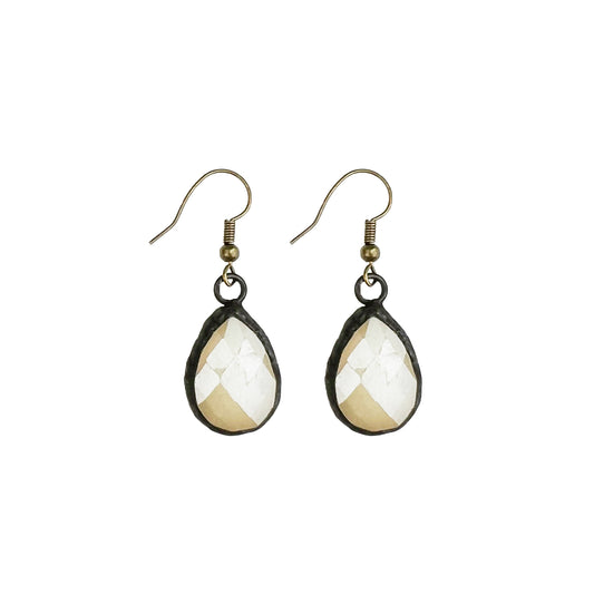 Ivory Tear Drop Earring