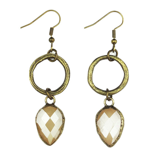 ER351660 French Gilt Gold Ivory Drop