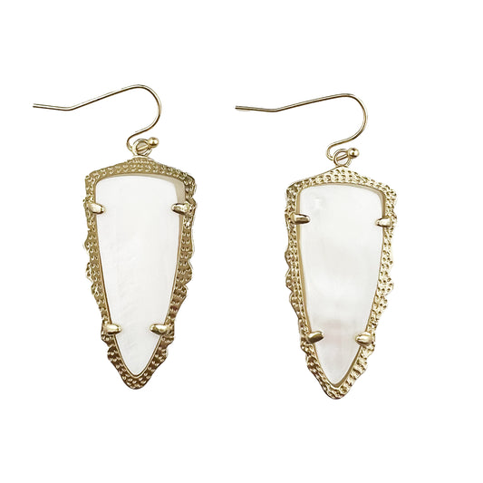 ER 2532 White Pearl Earring (Case of 3)