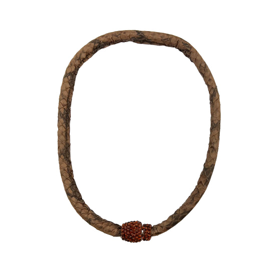 (Case of 3) Brown Pave Choker