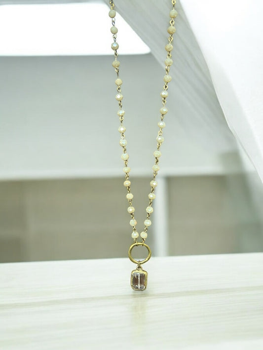 Necklace 5004 ivory 20 inch (Case of 3)