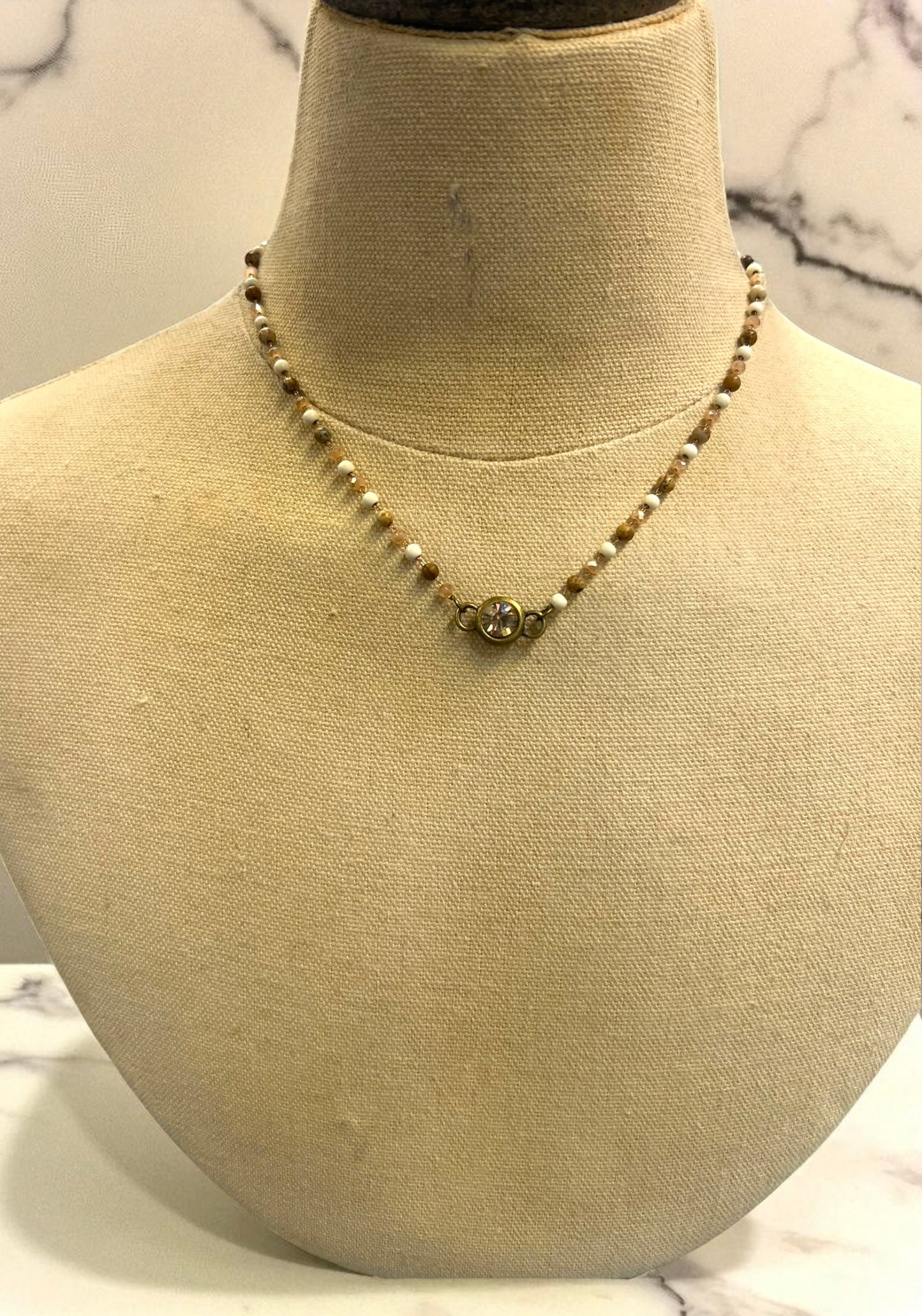 NE2735 picture jasper choker      (case of 3)