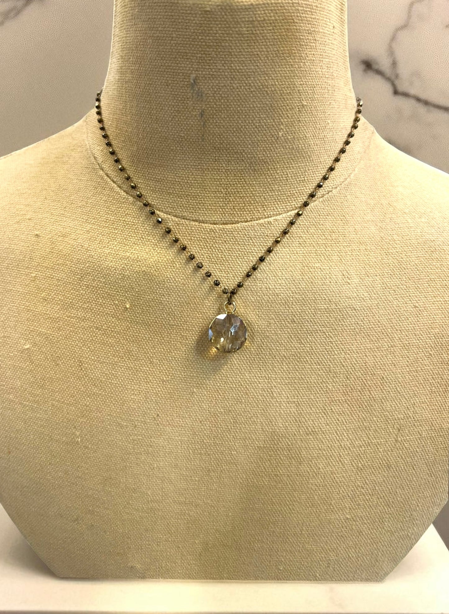 NE2740 choker necklace.               (case of 3)