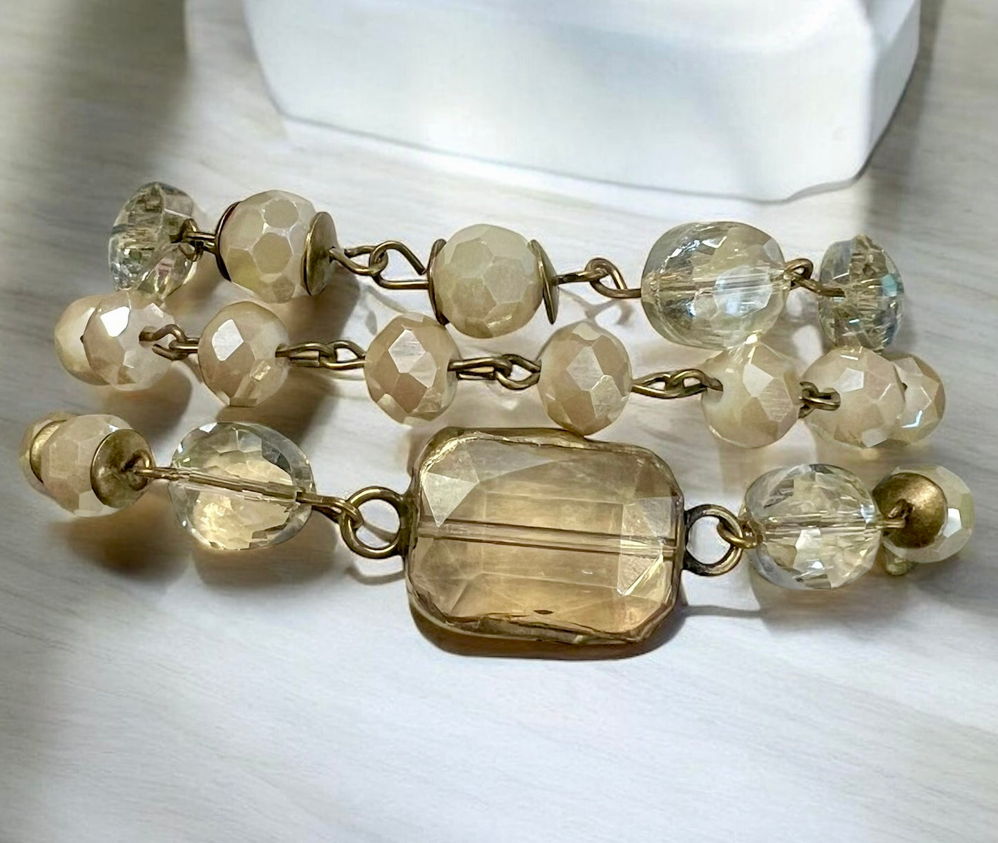 3pc Bracelet Set Ivory 408